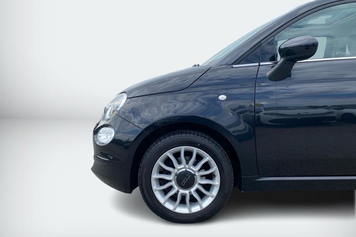 Sort Fiat 500 fra 2019