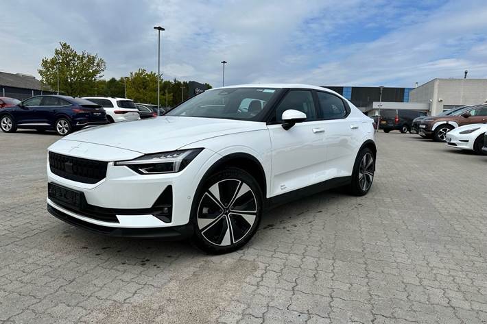Hvid Polestar 2 fra 2023
