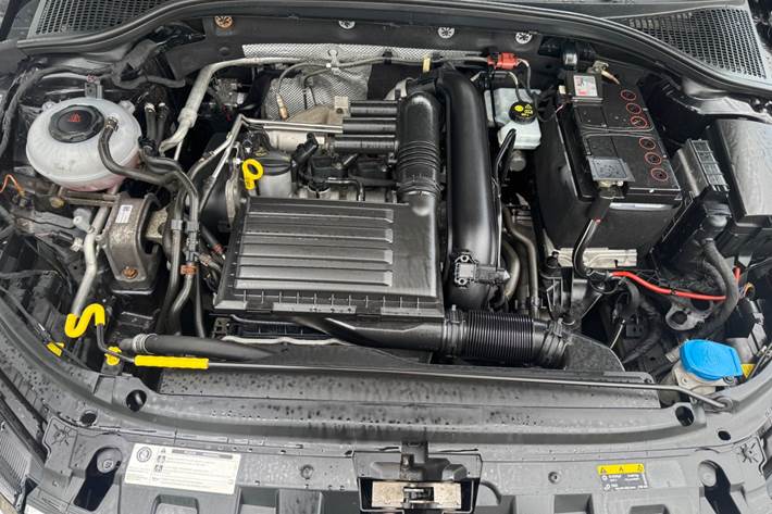 Sort Skoda Octavia fra 2018
