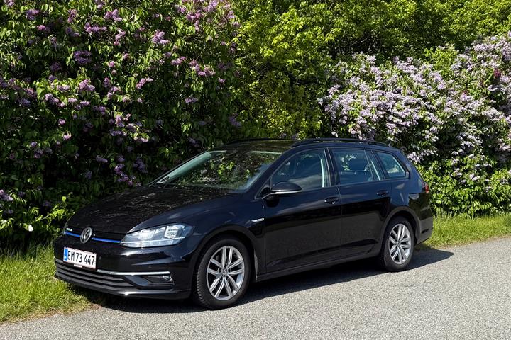 Sort VW Golf fra 2018