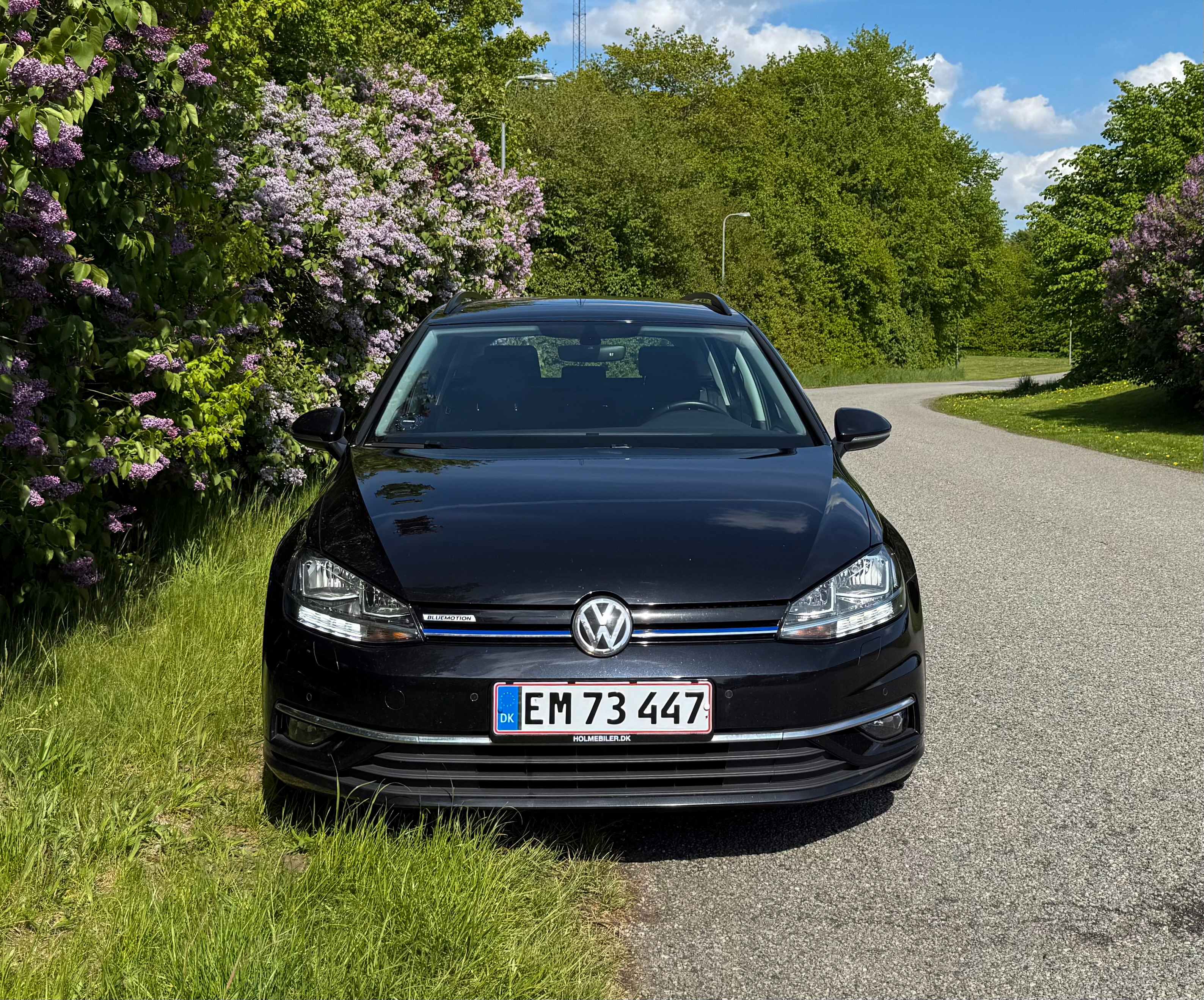 Sort VW Golf fra 2018