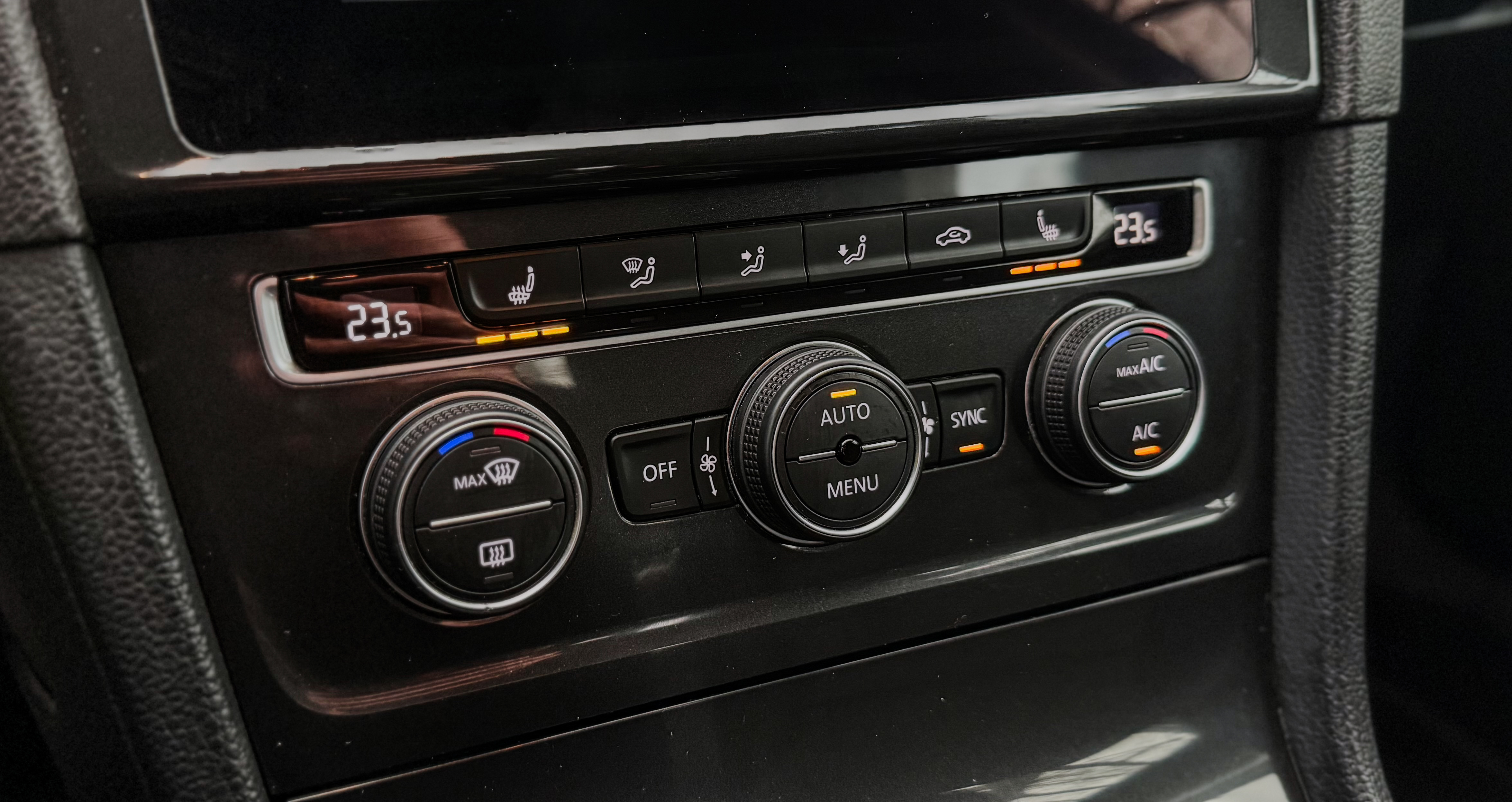 Sort VW Golf fra 2018