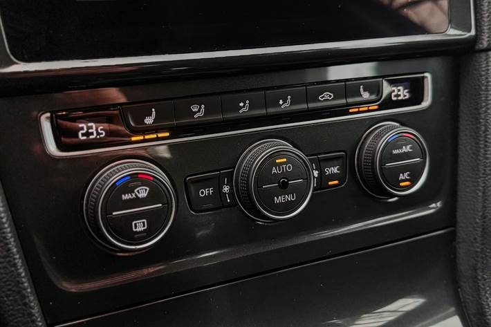 Sort VW Golf fra 2018