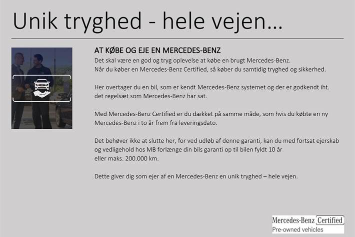 Grå Mercedes GLB220 d fra 2023