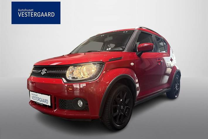 Rød Suzuki Ignis fra 2019
