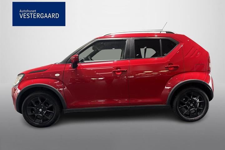 Rød Suzuki Ignis fra 2019