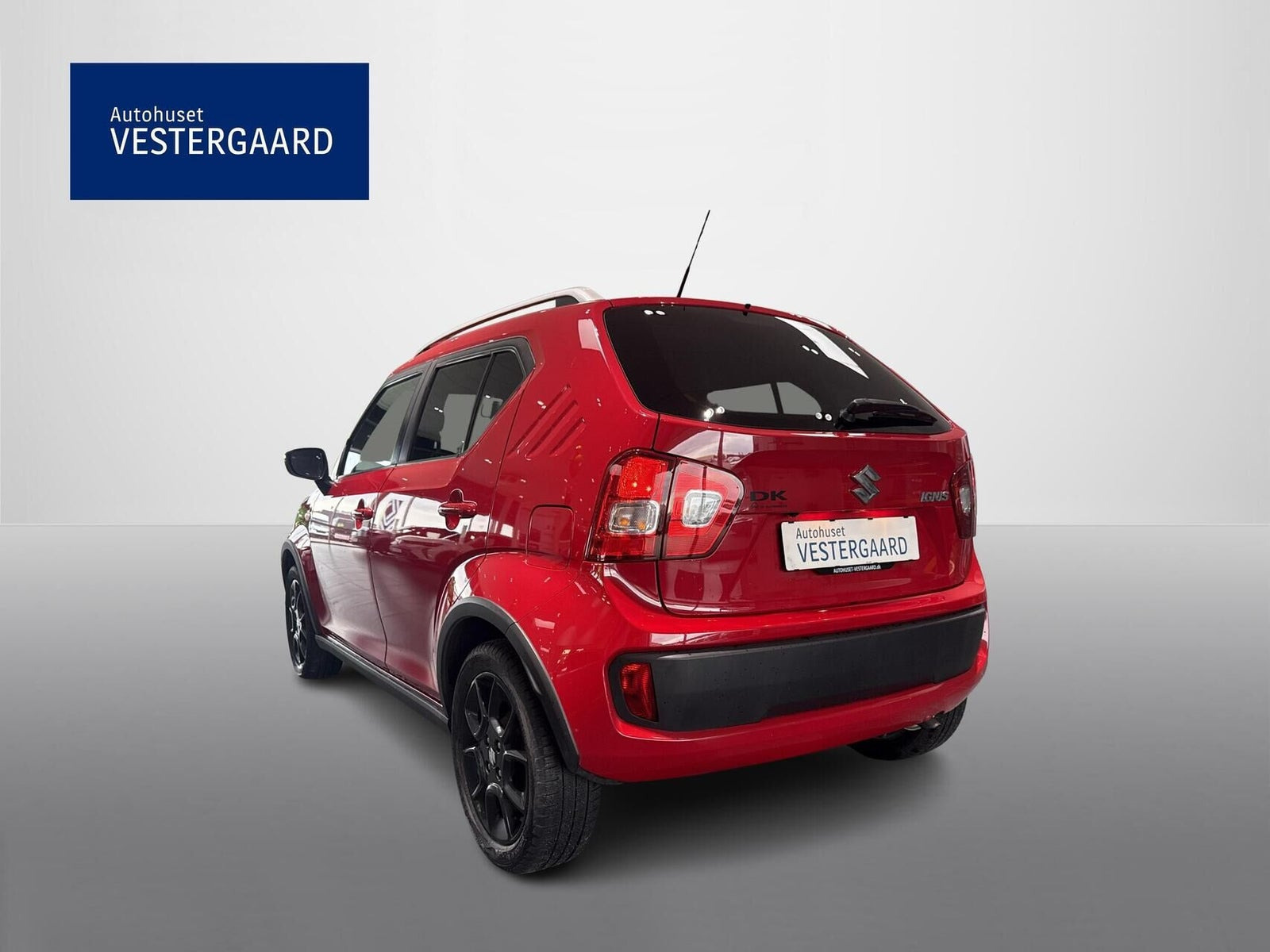 Rød Suzuki Ignis fra 2019