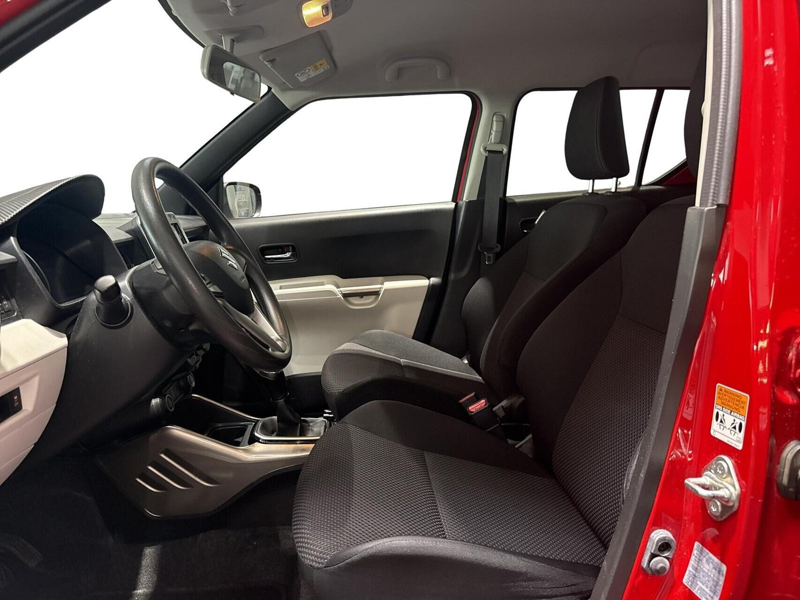 Rød Suzuki Ignis fra 2019