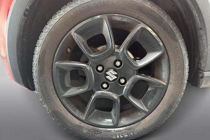 Rød Suzuki Ignis fra 2019