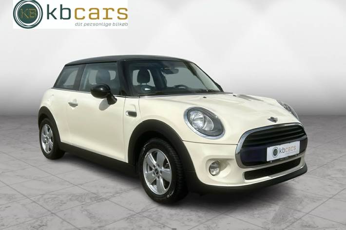Orange Mini Cooper fra 2016