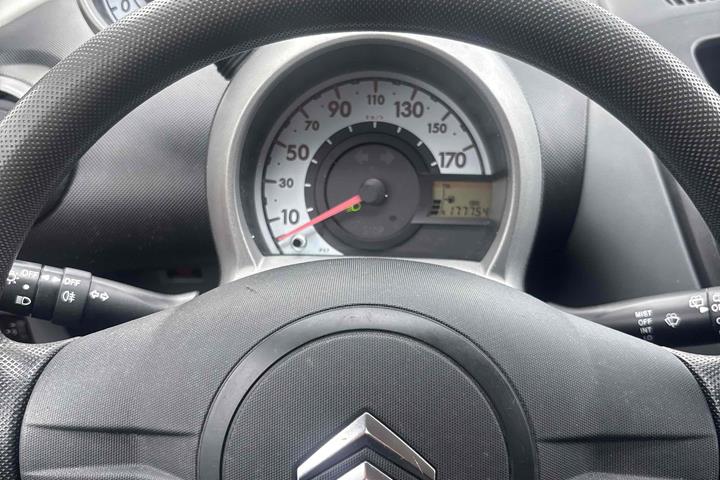 Rød Citroën C1 fra 2010