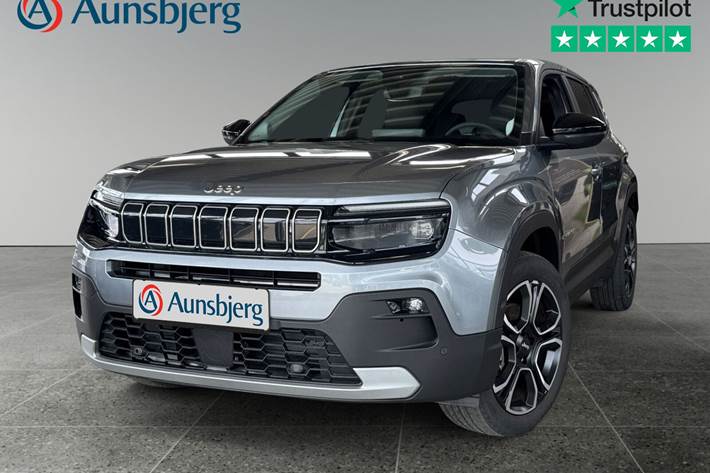 Grå Jeep Avenger fra 2025