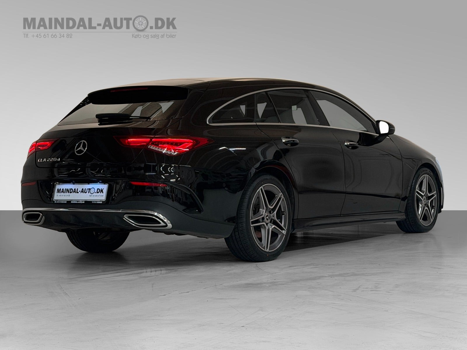 Sort Mercedes CLA220 d fra 2021