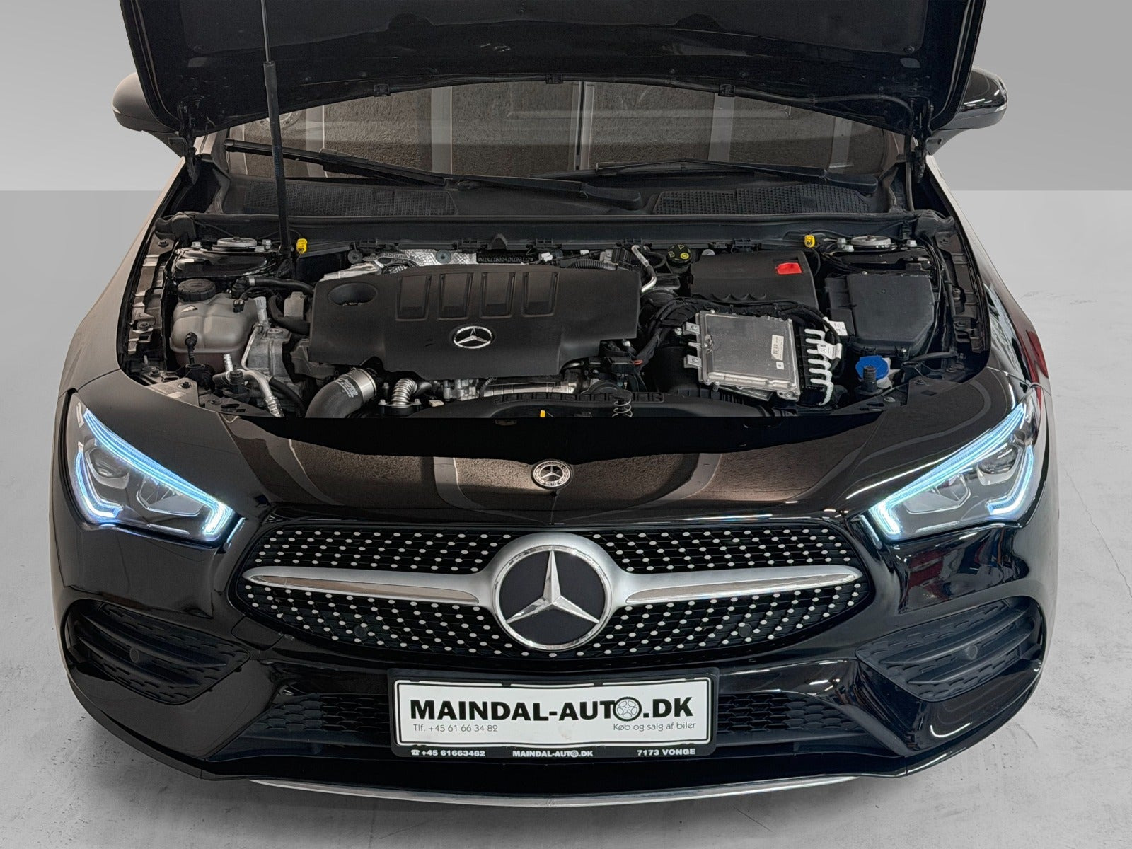 Sort Mercedes CLA220 d fra 2021