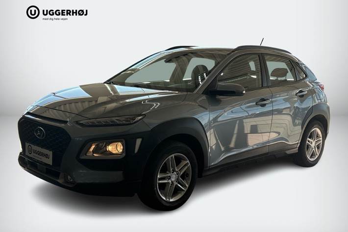 Grå Hyundai Kona fra 2020
