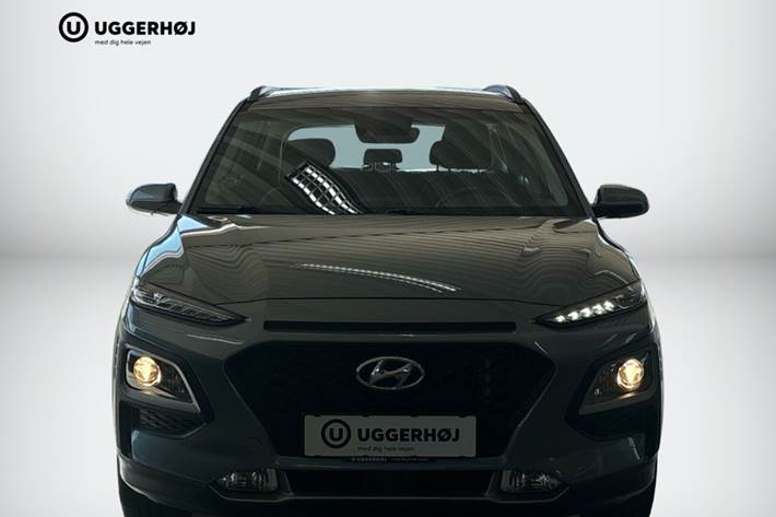Grå Hyundai Kona fra 2020