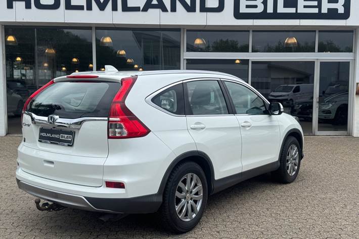 Hvid Honda CR-V fra 2017