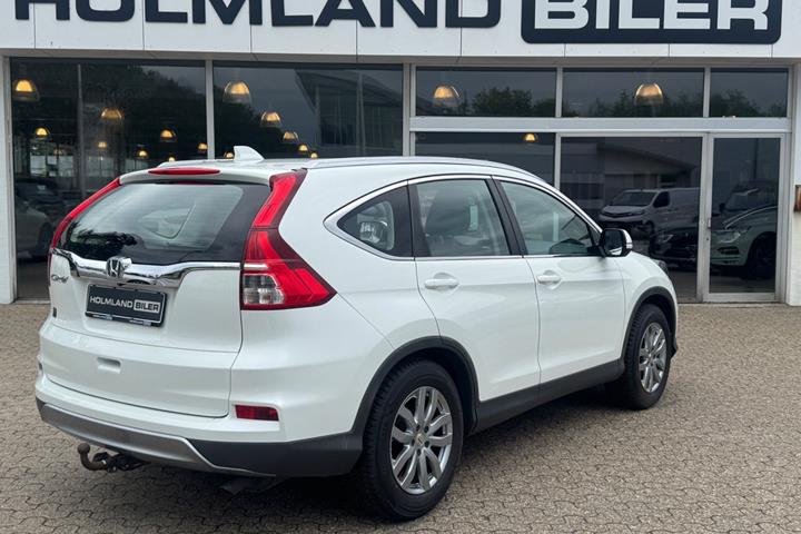 Hvid Honda CR-V fra 2017