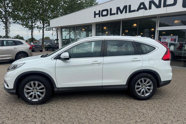 Hvid Honda CR-V fra 2017