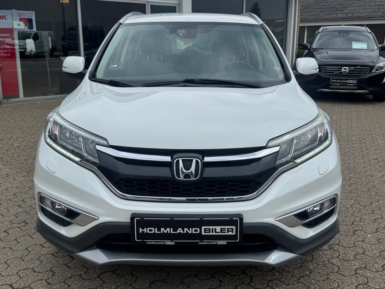 Hvid Honda CR-V fra 2017