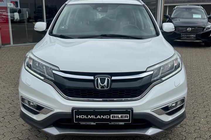 Hvid Honda CR-V fra 2017