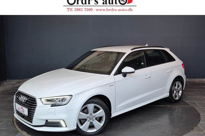 Hvid Audi A3 fra 2018
