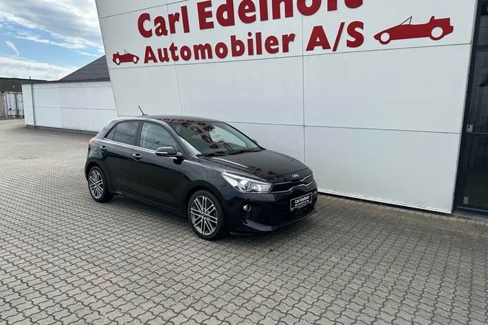 Sort Kia Rio fra 2018