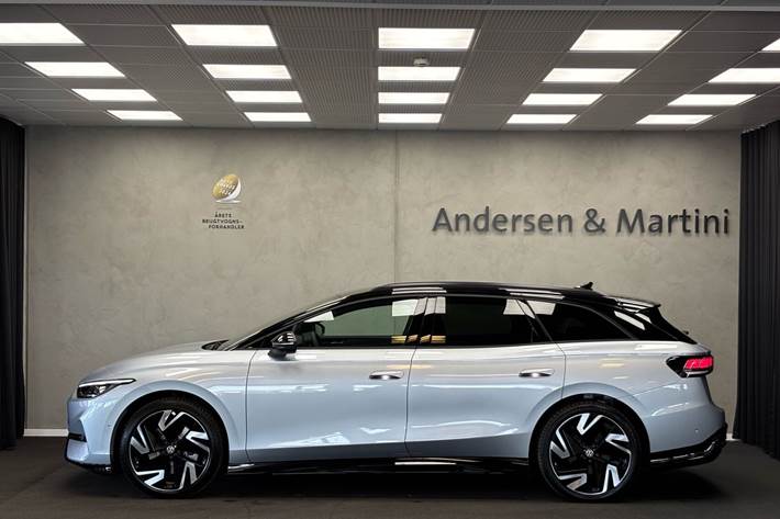 Sølv VW ID.7 fra 2026