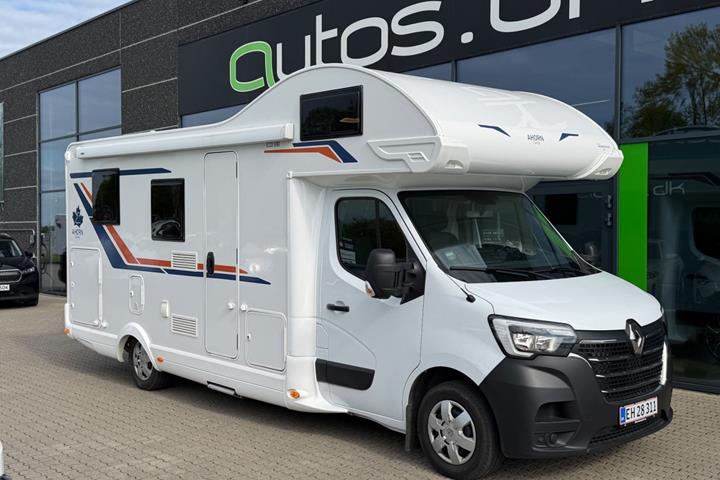 Hvid Ahorn Camp A690 fra 2023 set udefra