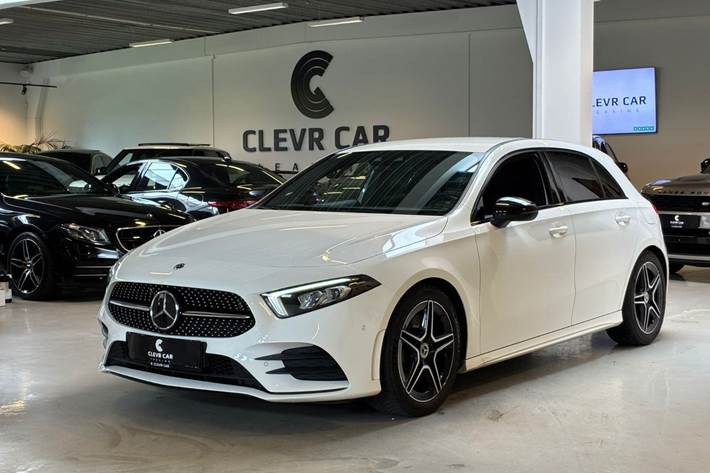 Hvid Mercedes A250 fra 2019