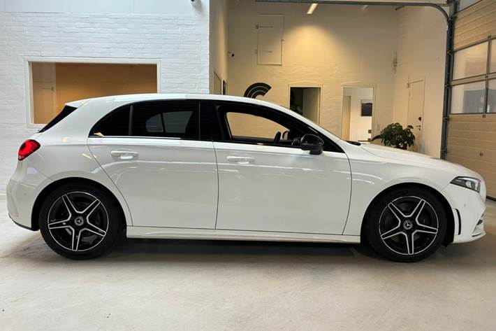 Hvid Mercedes A250 fra 2019