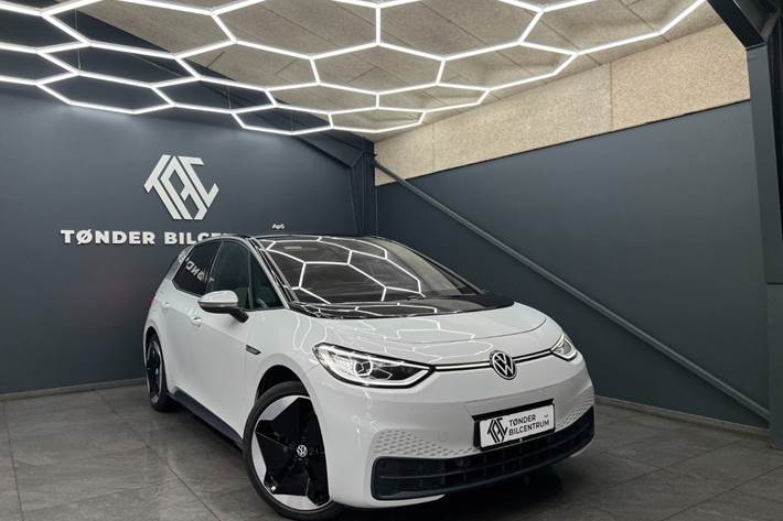 Hvid VW ID.3 fra 2020