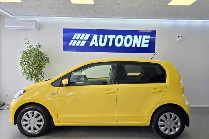 Gul Skoda Citigo fra 2019