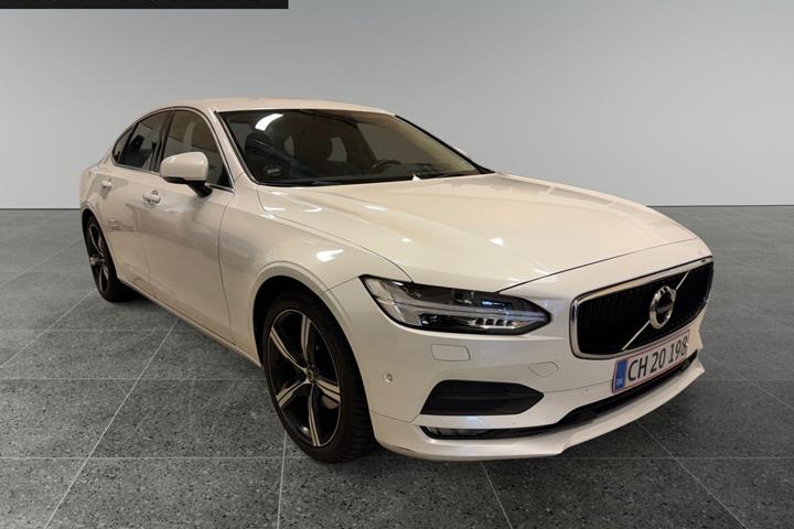 Hvid Volvo S90 fra 2018