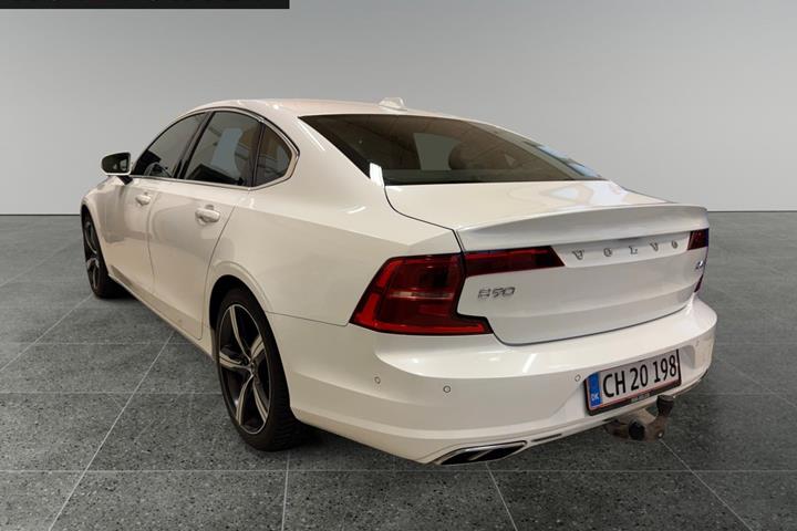 Hvid Volvo S90 fra 2018