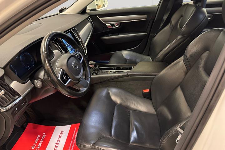 Hvid Volvo S90 fra 2018