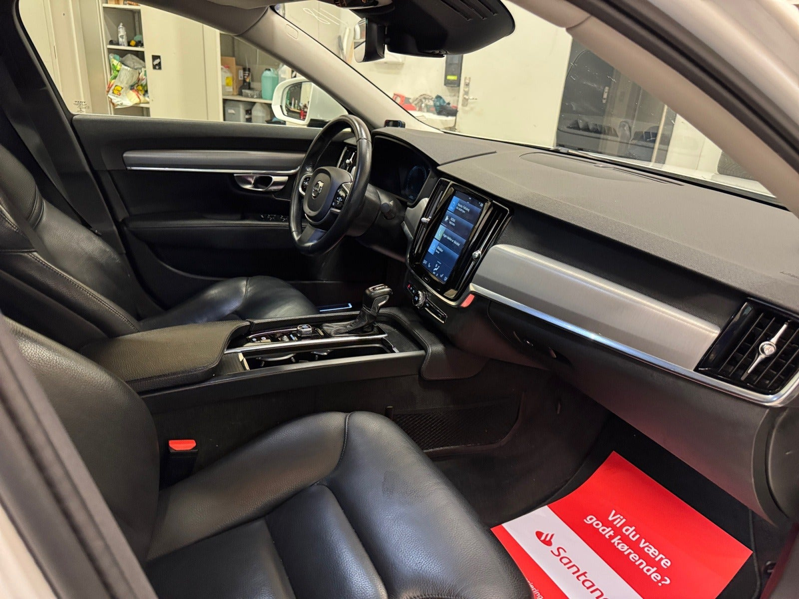 Hvid Volvo S90 fra 2018