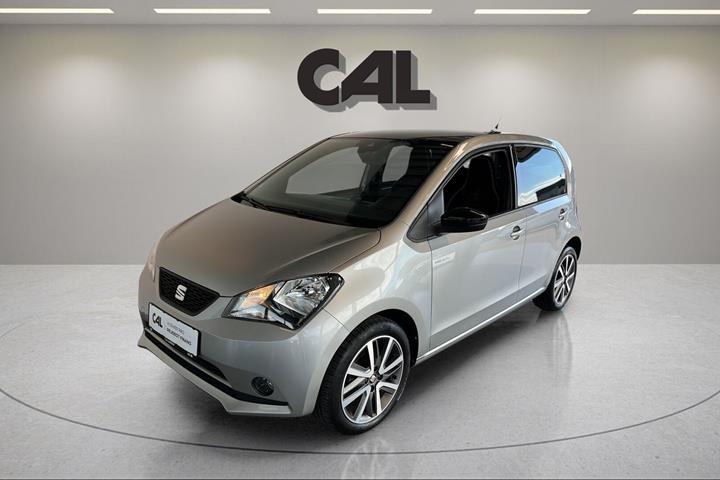Grå Seat Mii fra 2021 set udefra