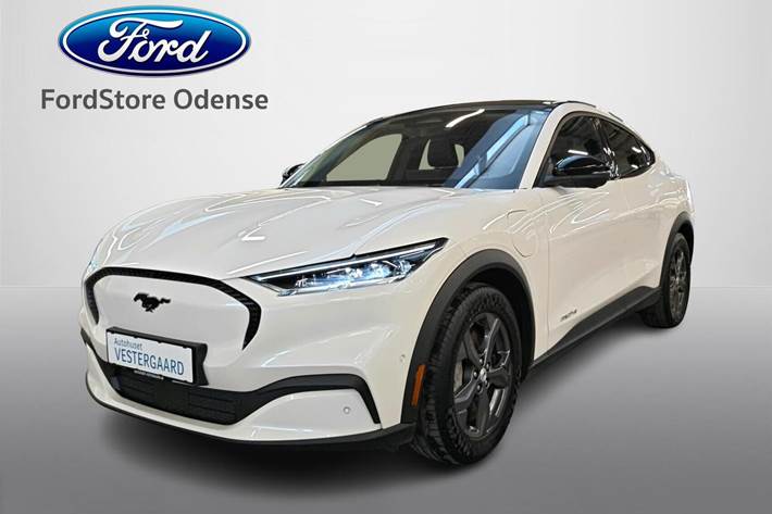Hvid Ford Mustang Mach-E fra 2024