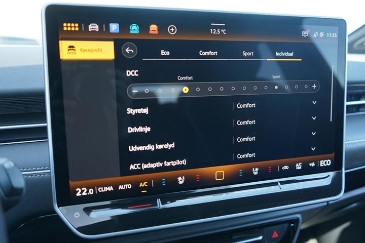 Rød VW ID.7 fra 2025