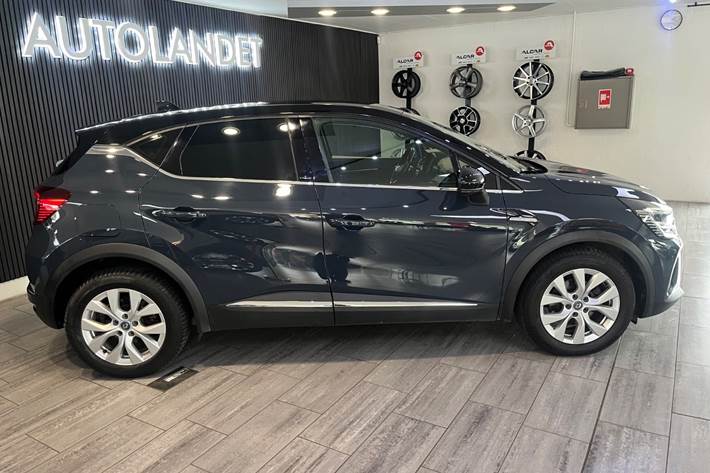 Blå Renault Captur fra 2021