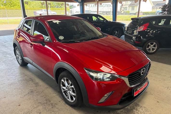 Rød Mazda CX-3 fra 2015