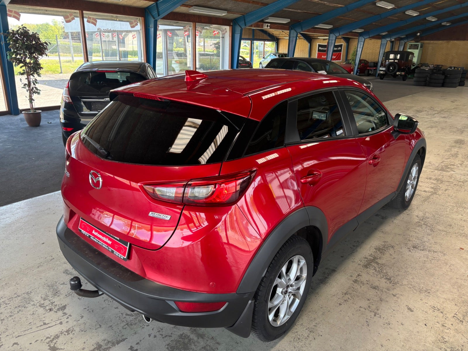 Rød Mazda CX-3 fra 2015
