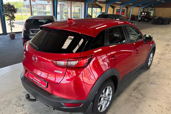 Rød Mazda CX-3 fra 2015