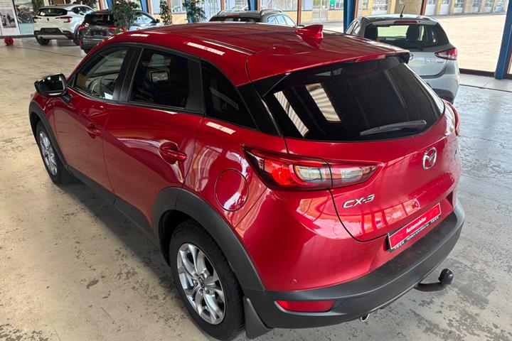 Rød Mazda CX-3 fra 2015