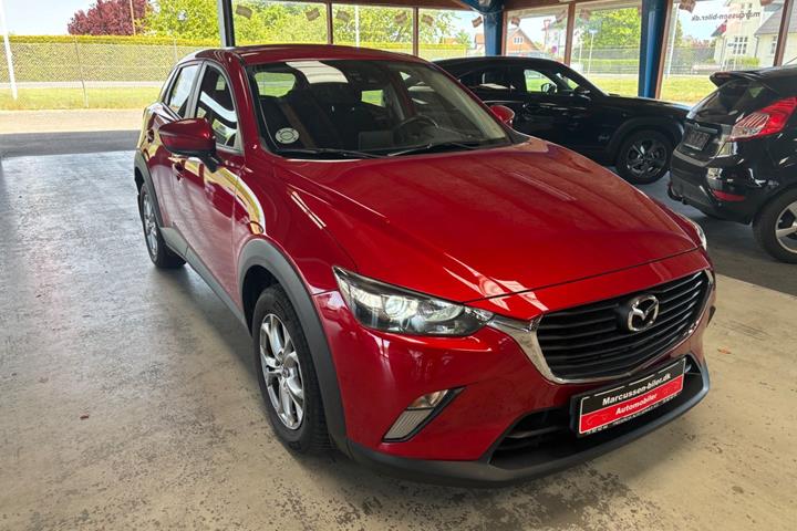 Rød Mazda CX-3 fra 2015