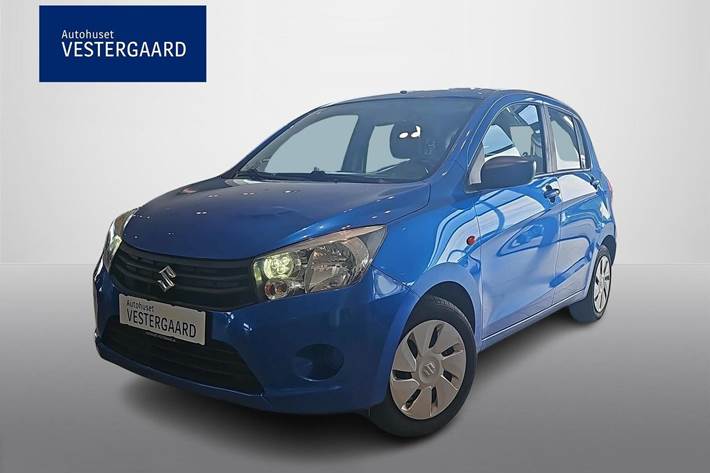 Blå Suzuki Celerio fra 2018 set udefra