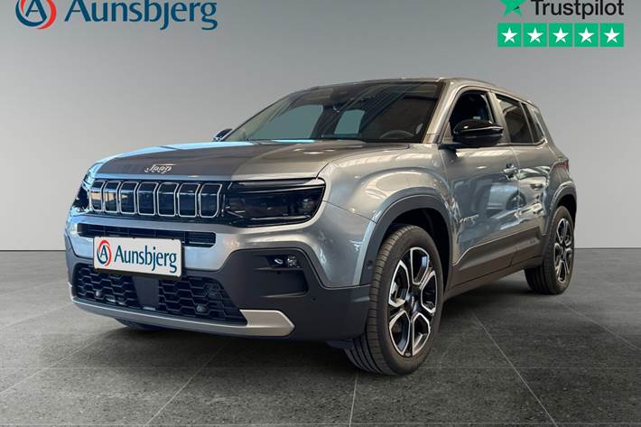 Grå Jeep Avenger fra 2025