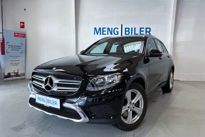 Sort Mercedes GLC220 d fra 2016