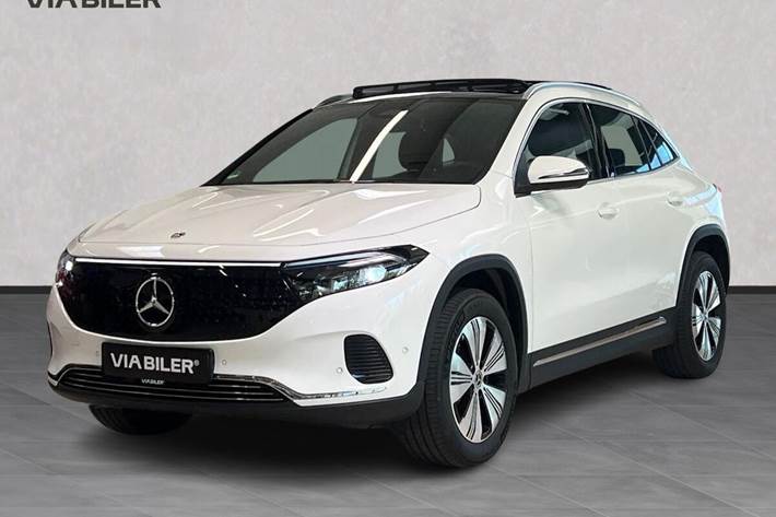 Hvid Mercedes EQA 300 fra 2025